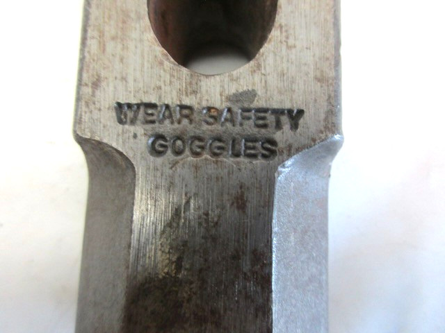 #4 cross peen hammer head, made in Mexico, clean, 4.26 pounds