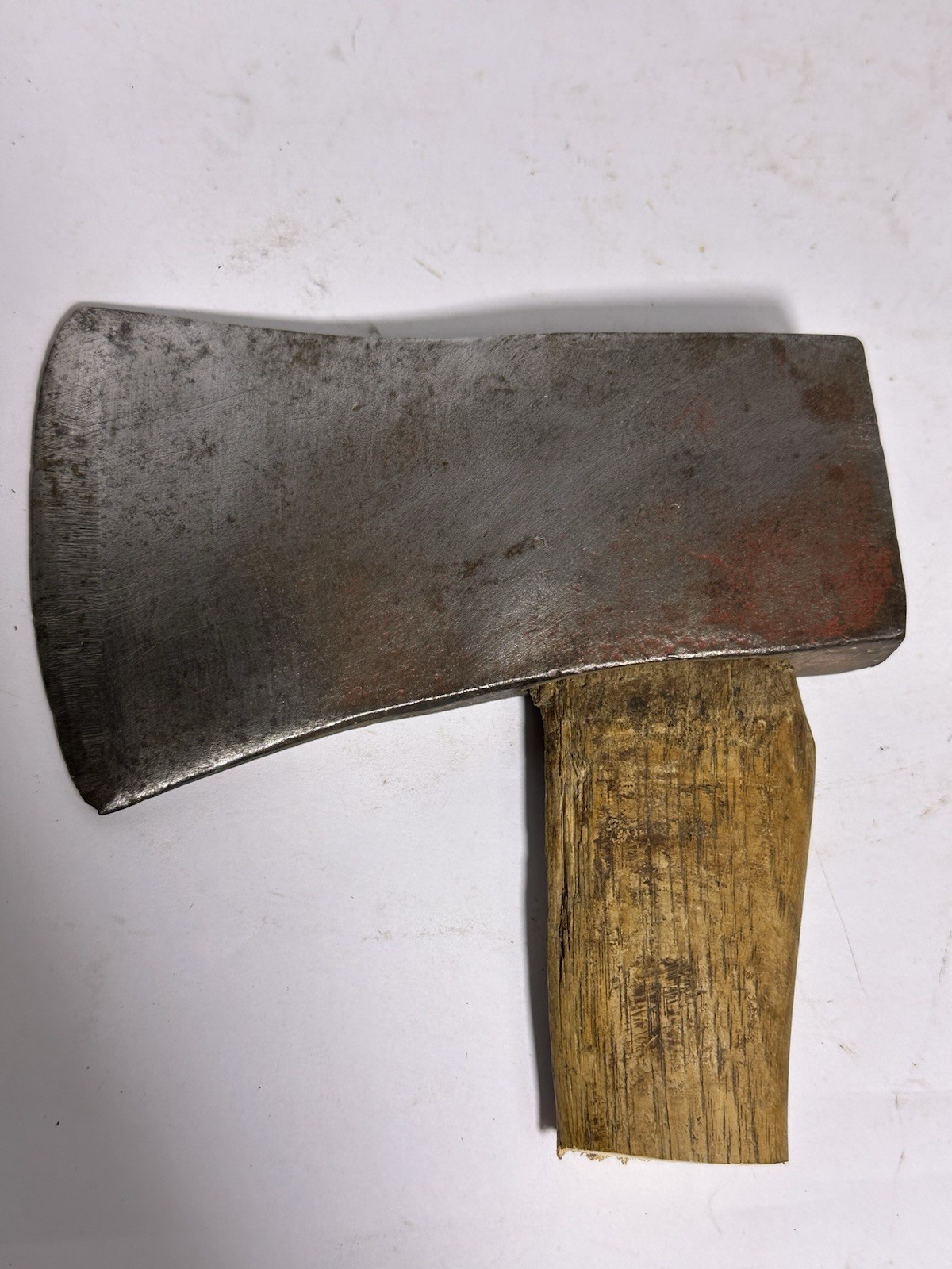 True Temper Kelly Works A43 Axe Head Red Paint Vintage 2.5 lb