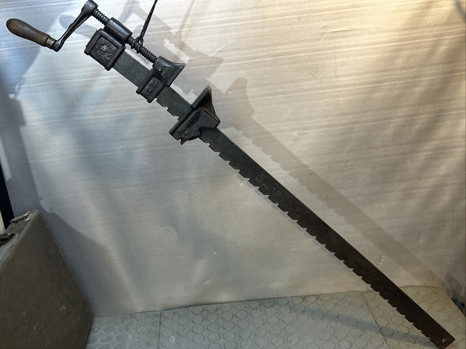 Rare Vintage Clamp!! Tatum Patented Oct. 11, 1892!!