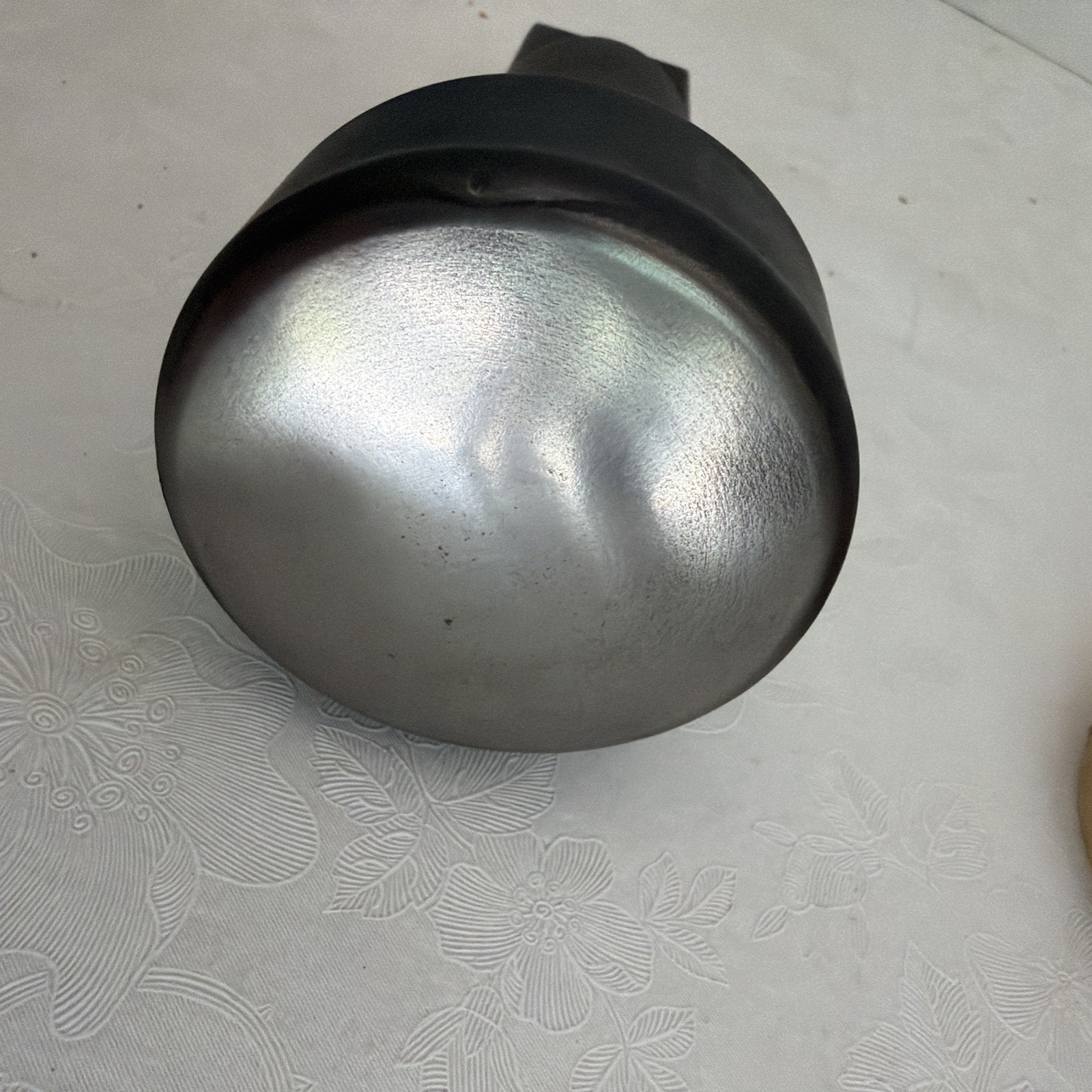 2.5″ Steel Blacksmith Silversmith Half Round Mushroom Head Beak Stake Anvil 63oz