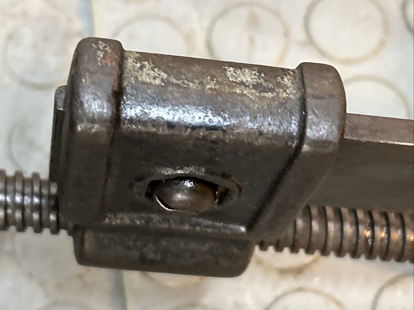 Rare Vintage Clamp!! Tatum Patented Oct. 11, 1892!!