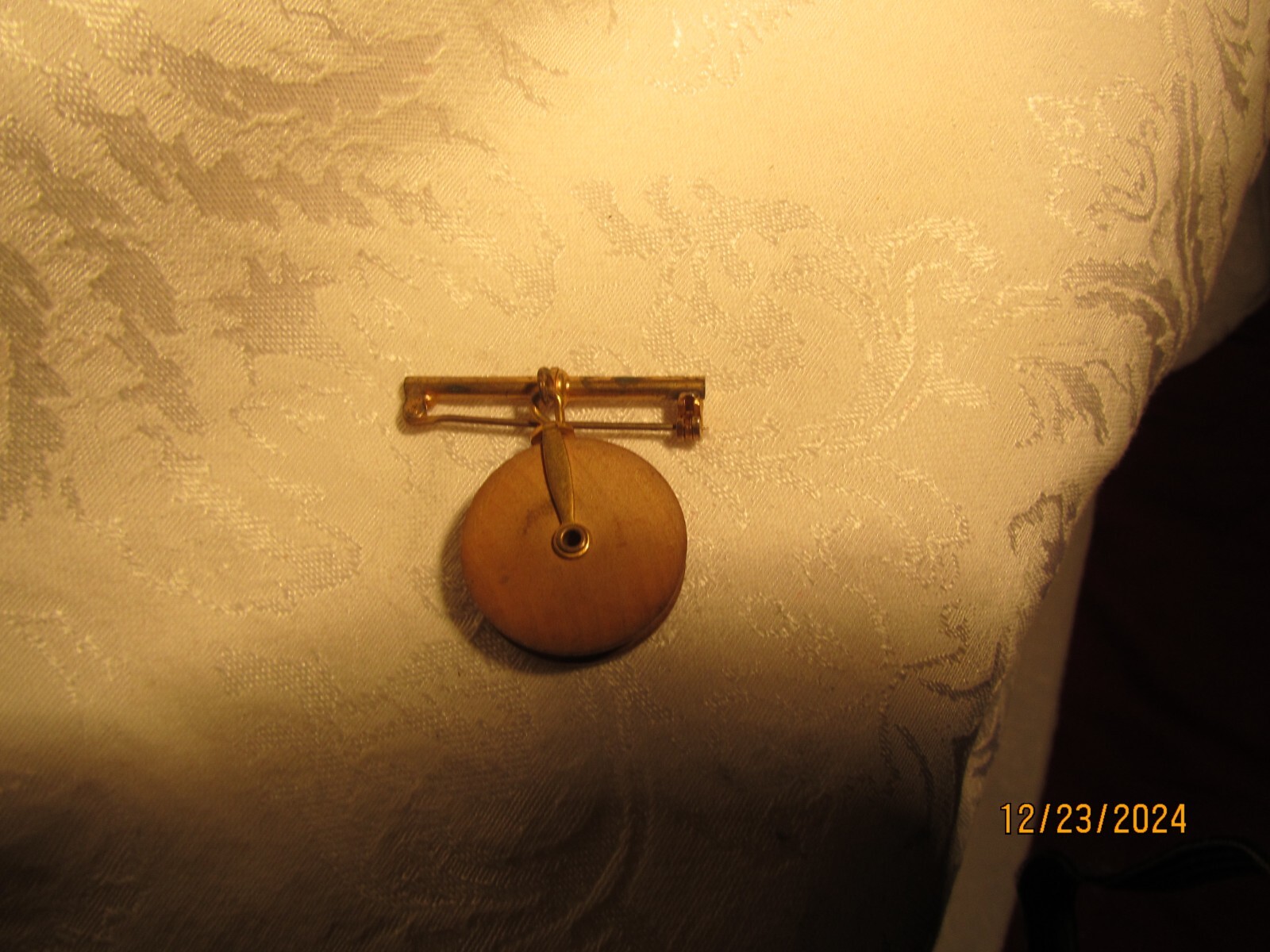 Delagate Wooden Pulley w/Brass Pin