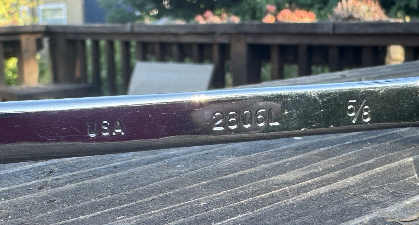 Bonney 12pt Box-end Wrench, 9/16 & 5/8, Made In USA, 2806L