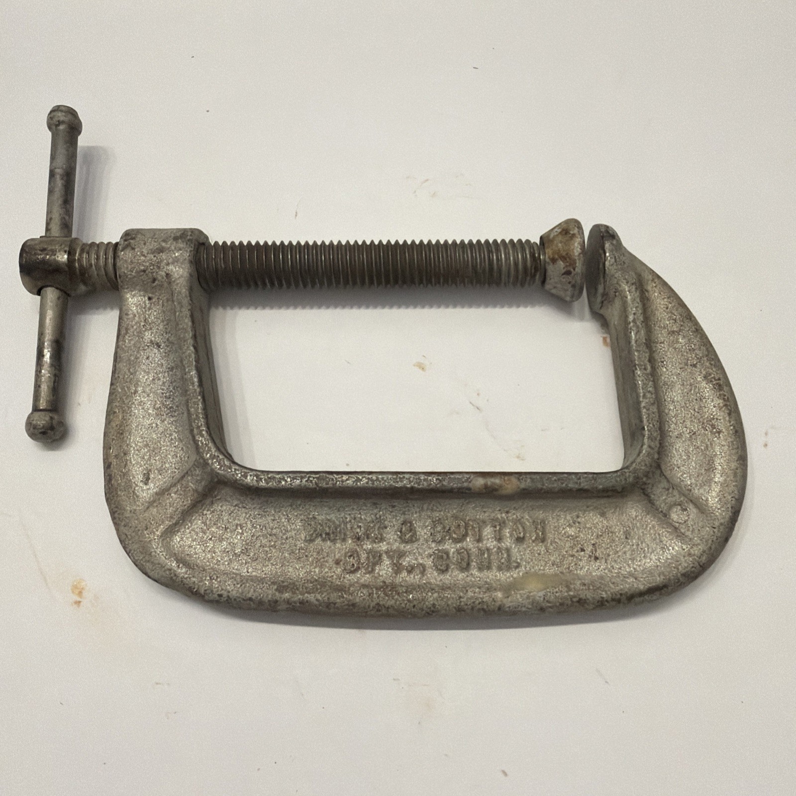Vintage Brink & Cotton C-Clamp Model #143 – 3 Inch USA