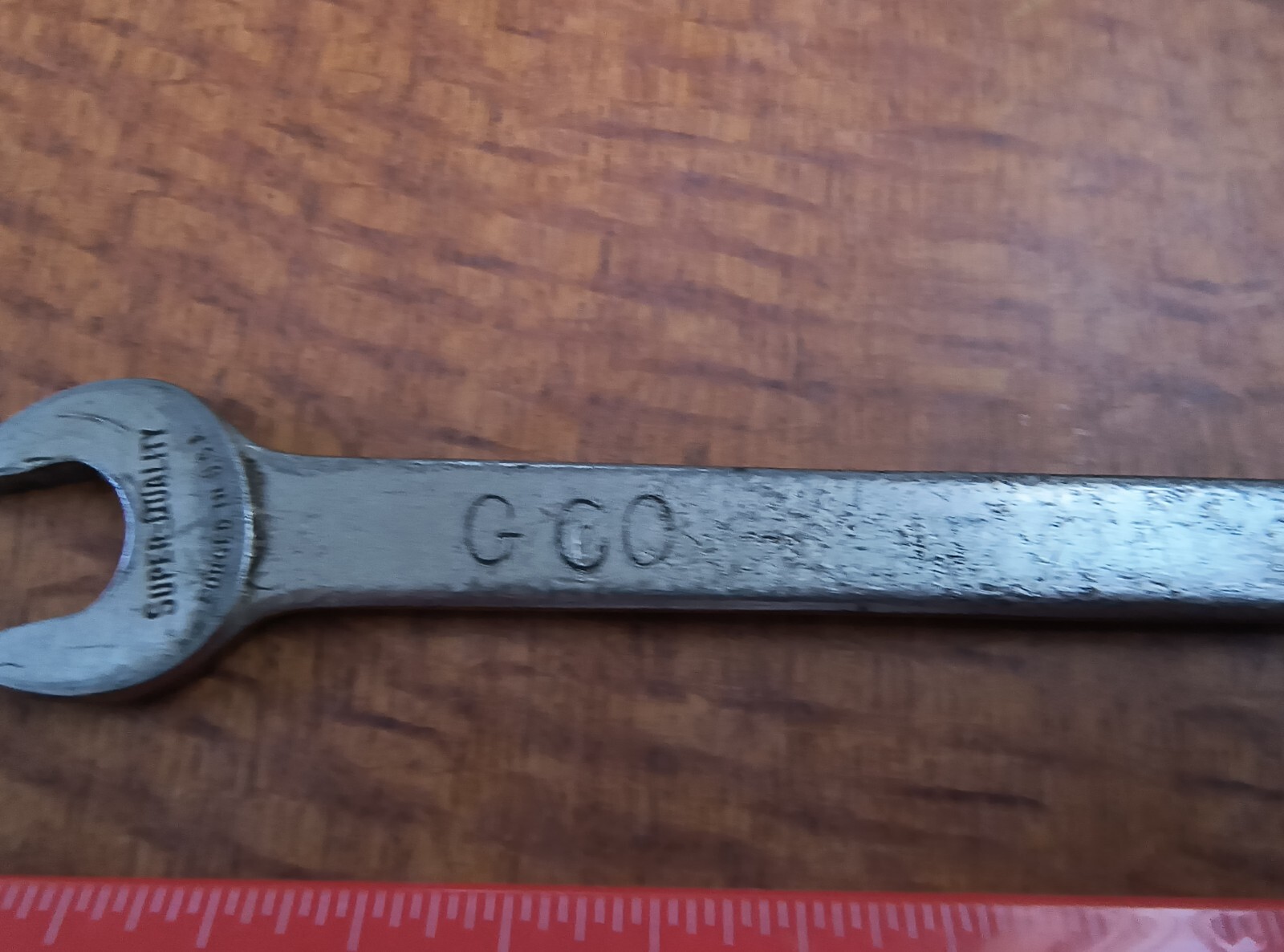 INDESTRO 9/16 Combination Wrench 774, SUPER QUALITY, FORGED IN U.S.A