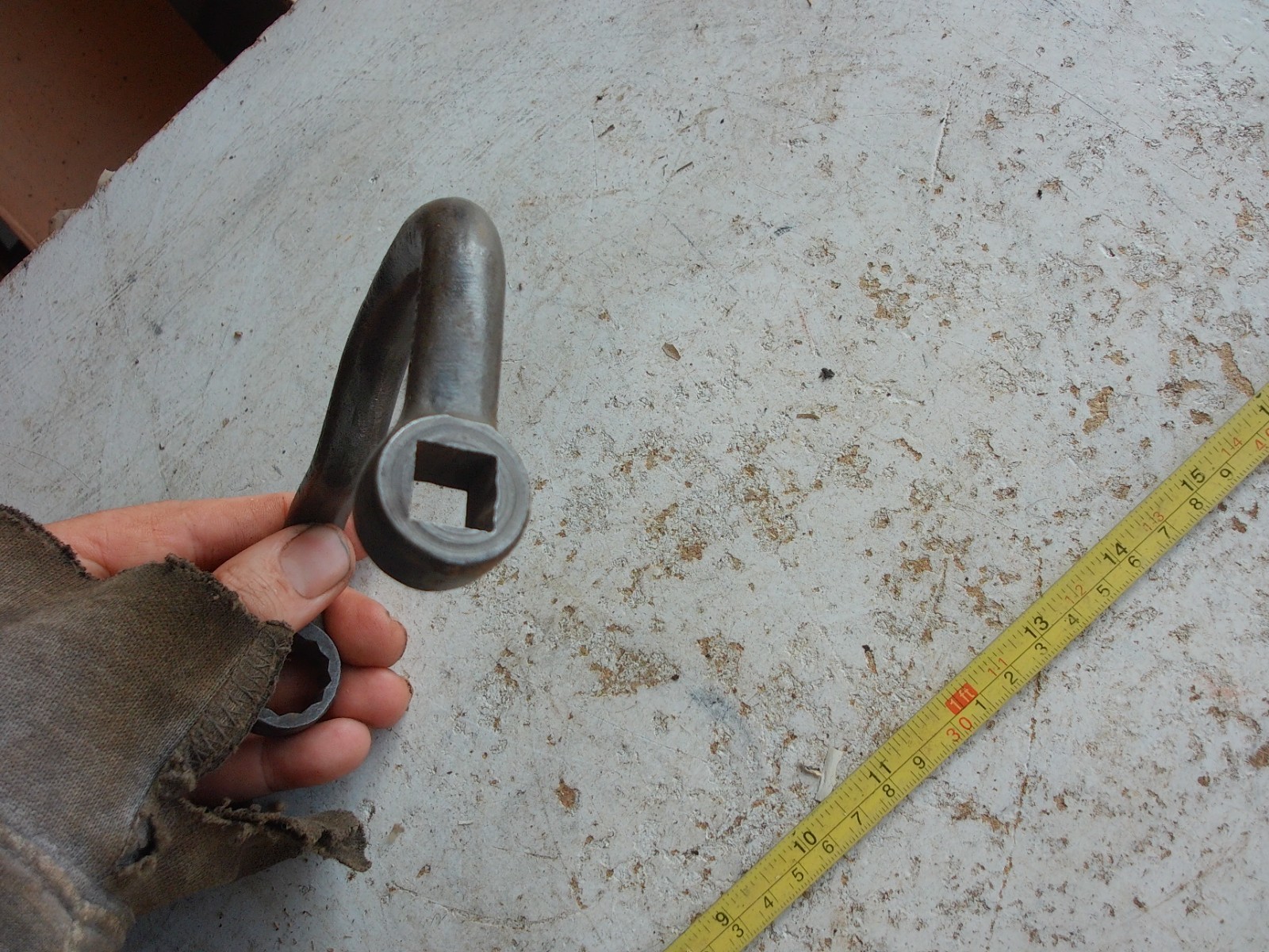 Vintage Odd style Wrench KMO-187-10 4T-W-2965 USA Only 1 on eBay! Lot 26-7-C