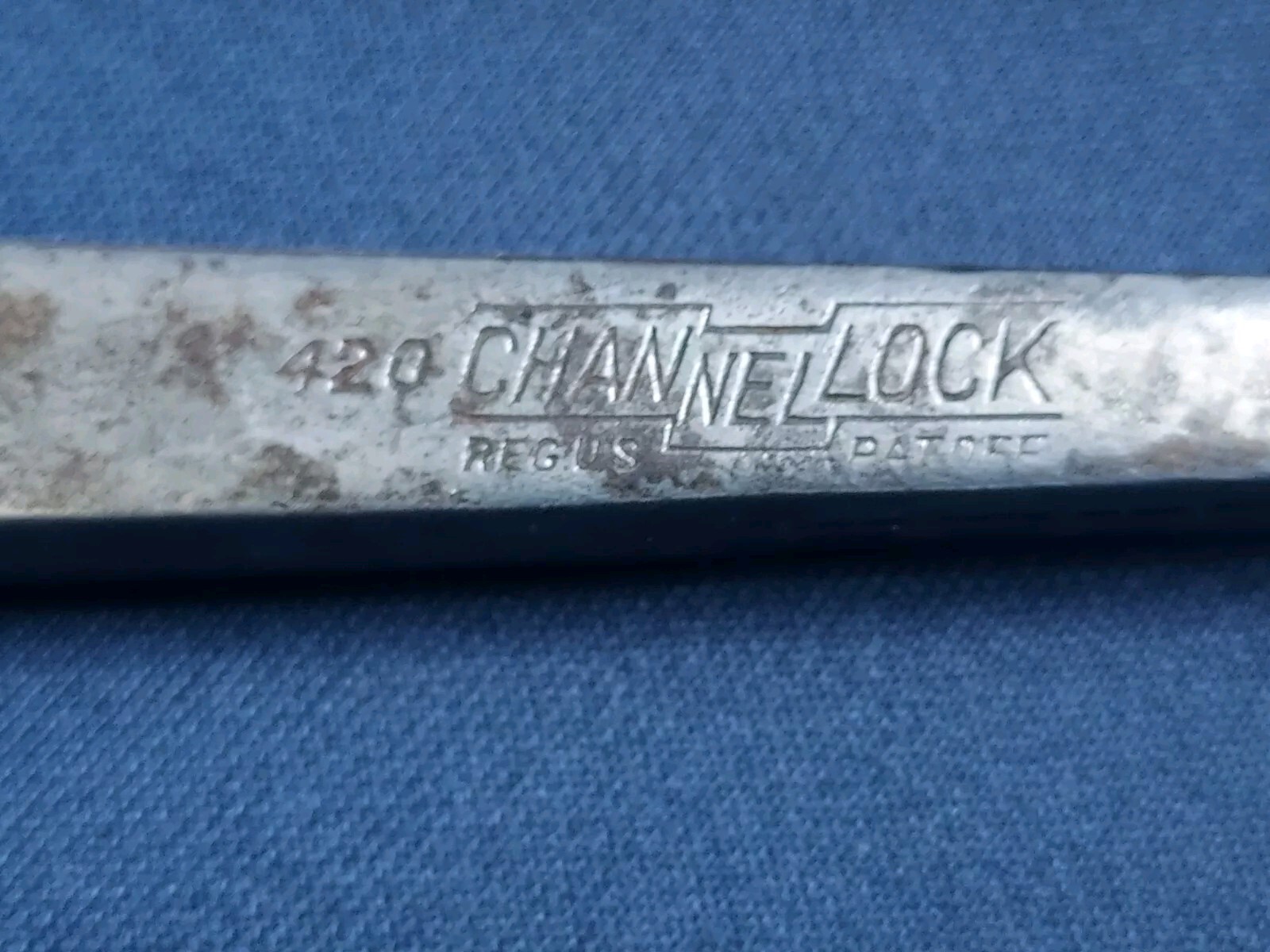 VINTAGE No. 420 CHANNEL LOCK PLIERS CHAMPION DeARMENT Meadville PA
