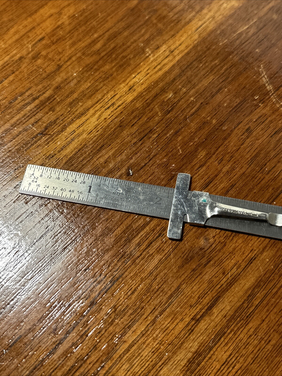 General No 300 USA Machinist 6″ Rule Stainless Steel Ruler Decimal Equivalents