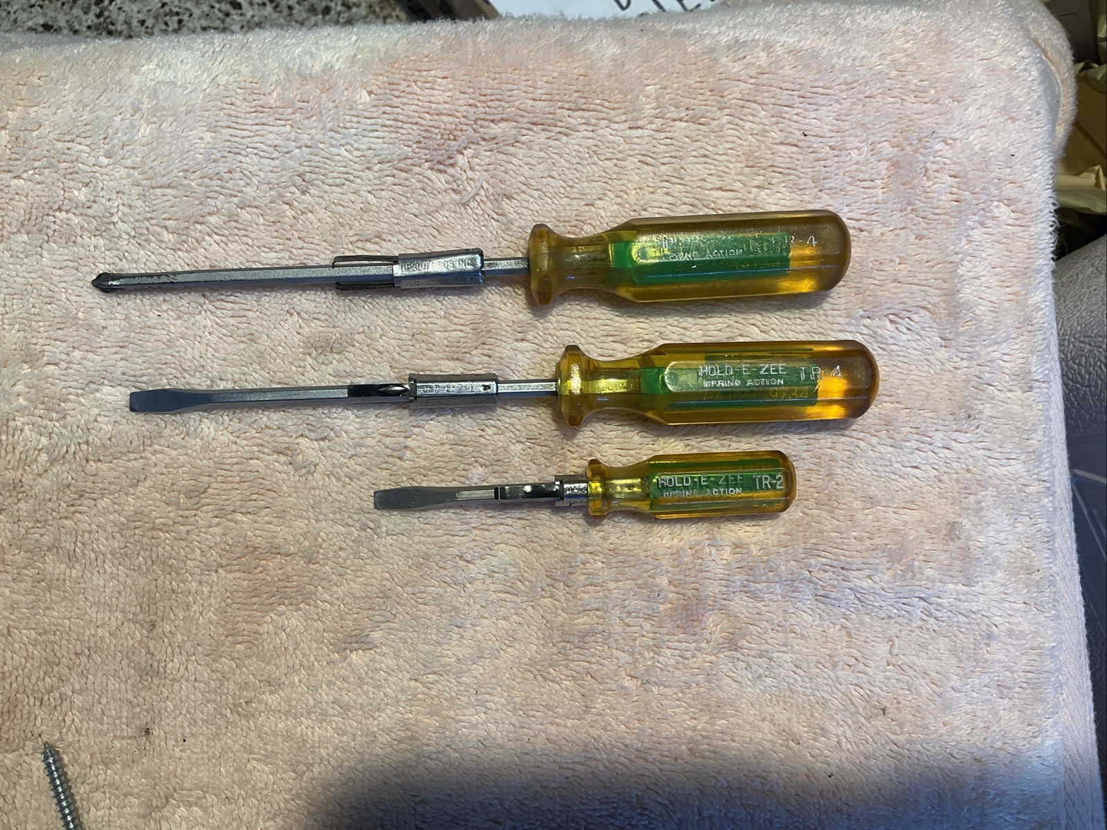 Upson Tools USA 3pc Hold-E-Zee TR-2 – TR-4 & PR-4 ~ Phillips/Slotted Set