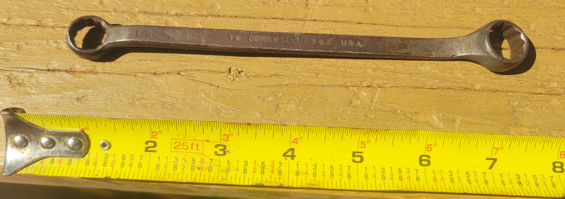 Cornwell BW22, Double Boxed End Offset Wrench 1/2″ X 9/16″, USA Hand Tool