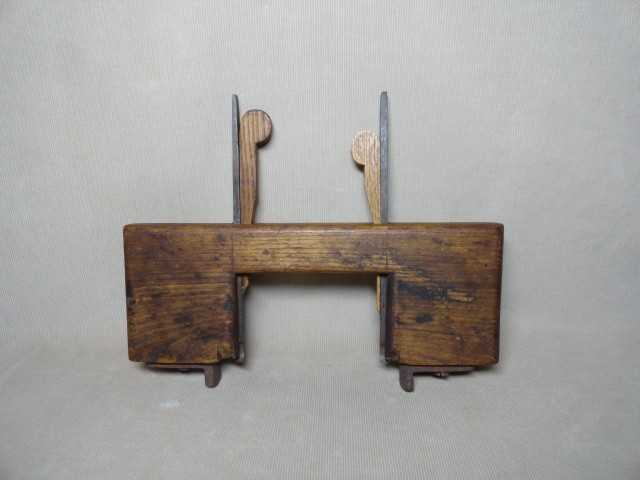 Coach Carriage Maker Double Router Wood Plane w/ Hand Cut Hardware AWESOME
