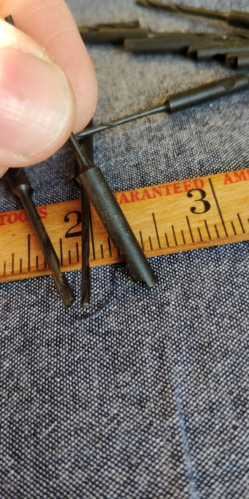Nos 2 Bits – for Push Drill Bit 3/32″ +1/16 – Avildsen 🇺🇸 USA