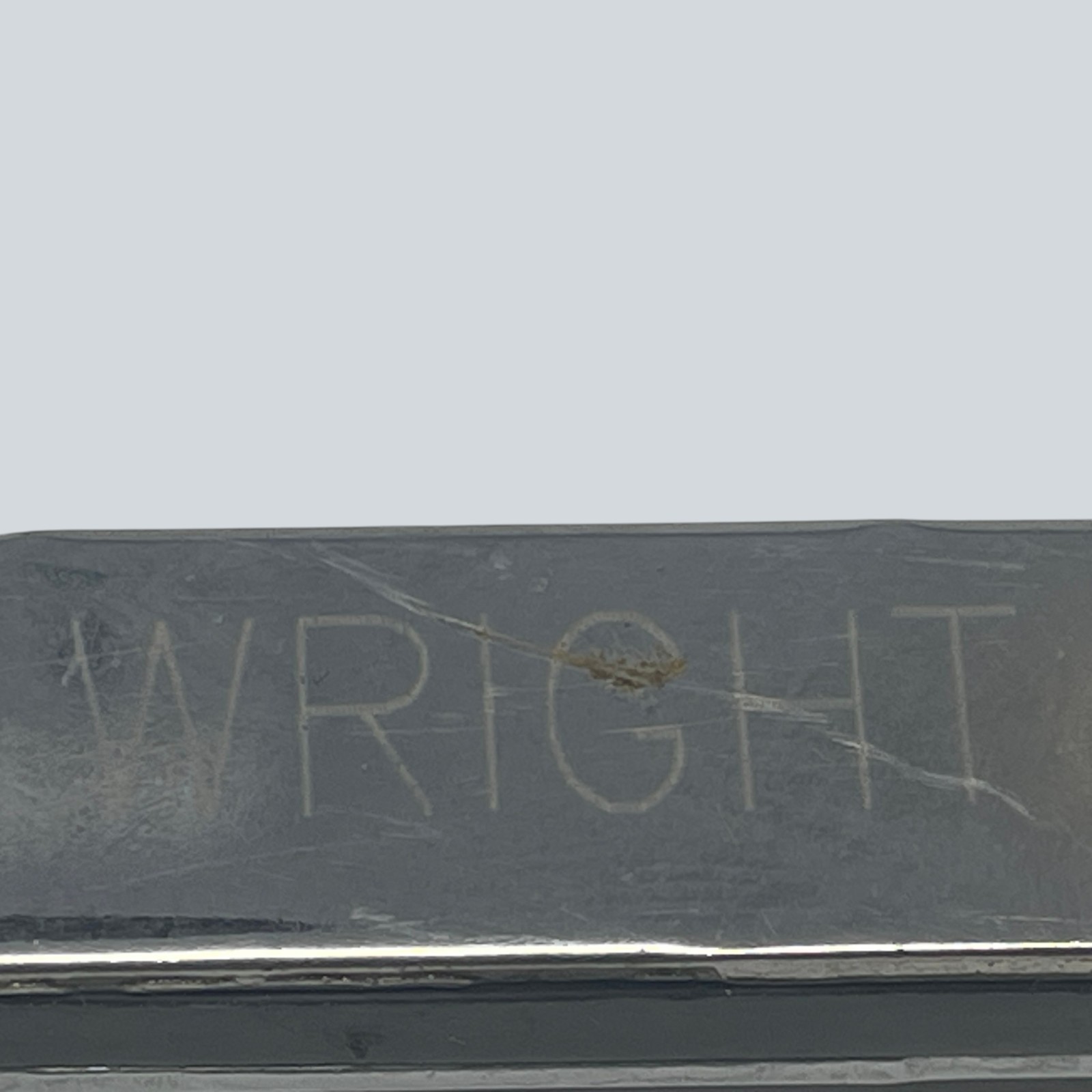 Vtg Wright 9383 Ratcheting Box End Wrench 1/2″ x 9/16″ USA 12 Point