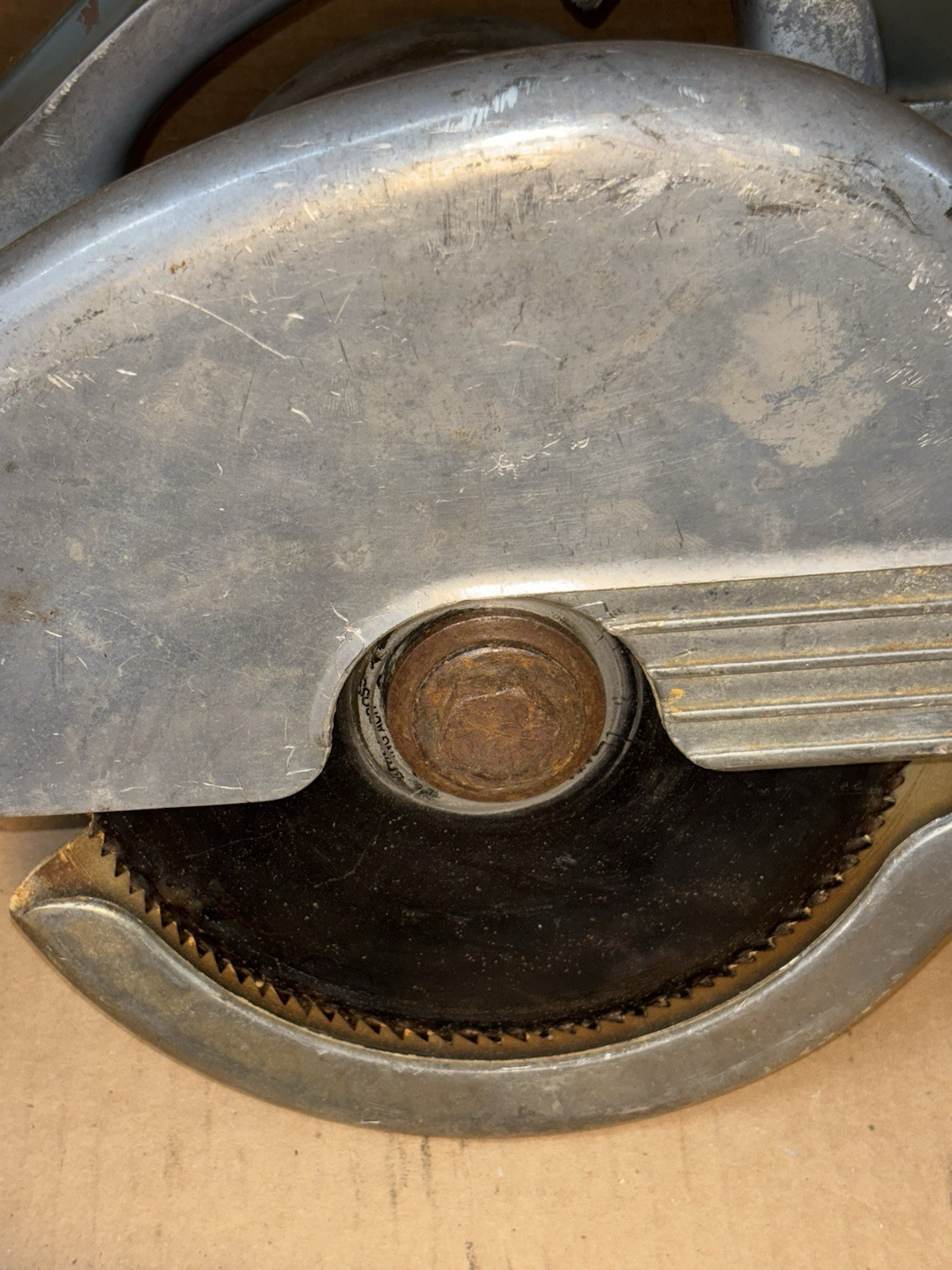 VINTAGE CRAFTSMAN 8 in. ELECTRIC HAND SAW 115V AC/DC # 207.25602 10 Amps TESTED