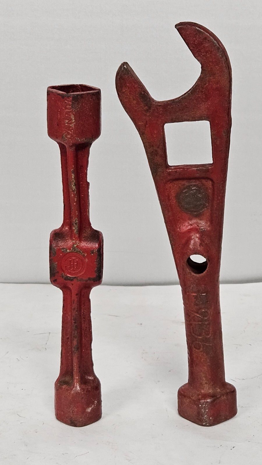 Vintage IHC International Harvester F9136 & U-50 Wrenches w/ IHC Logos