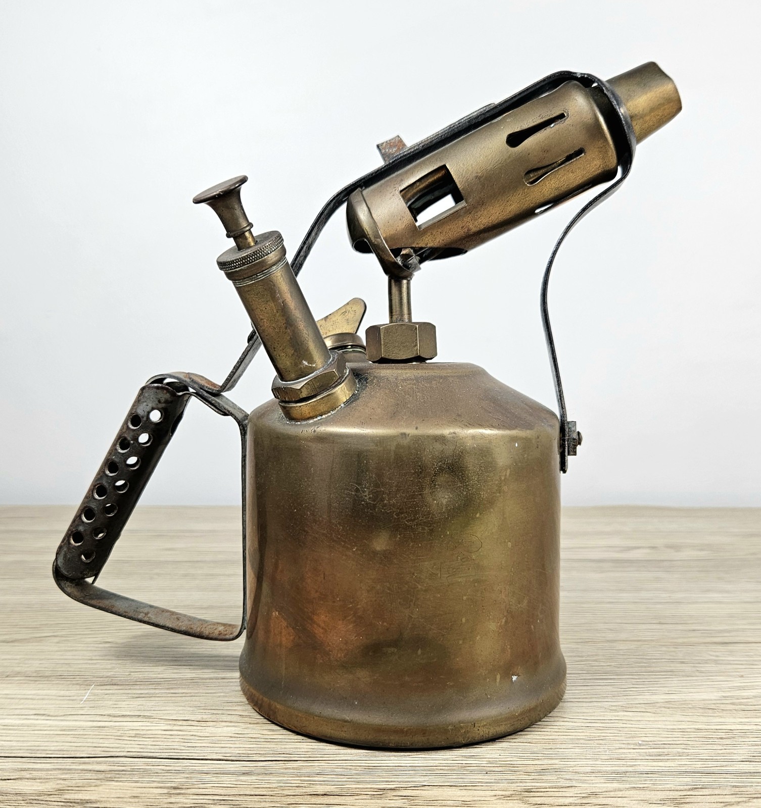 Vintage Companion Brand Brass Blow Torch Max Sievert Sweden Australian 1940s