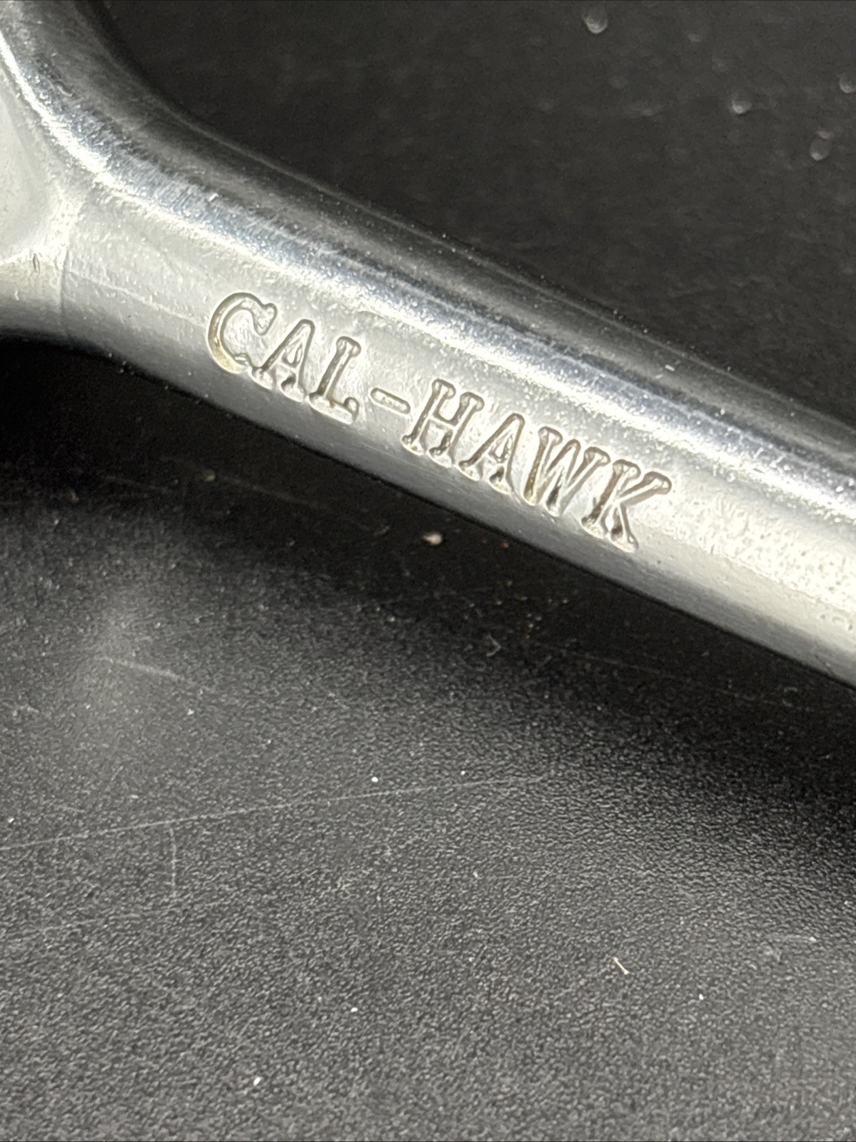 Cal-Hawk 1/4” Drive Ratchet W/ Thumb Wheel And Rubber Handle
