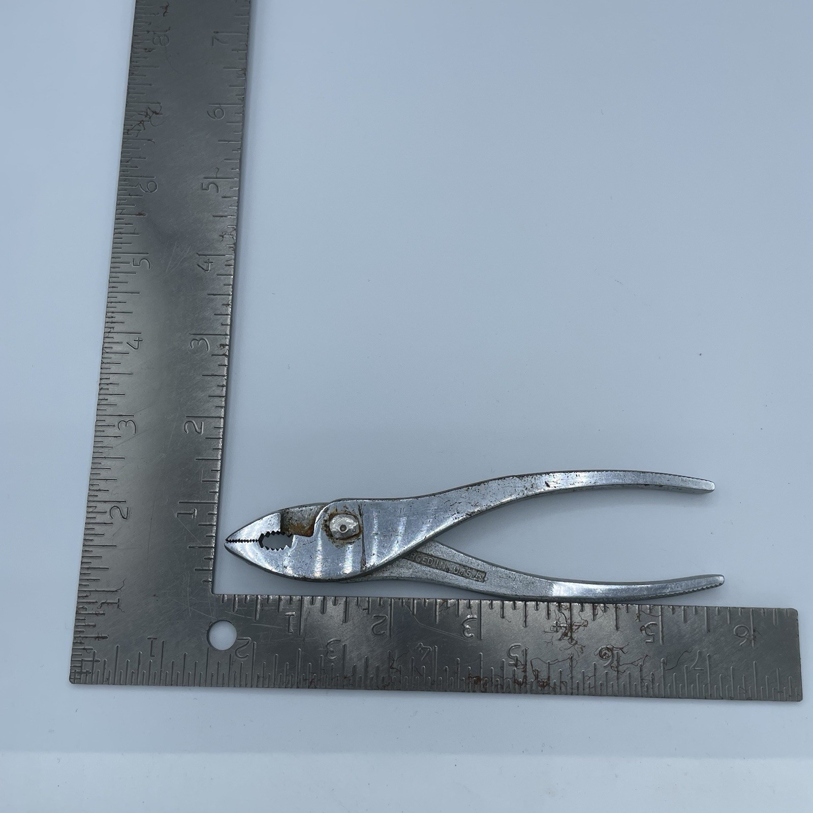 Vintage Motor Spec by Diamond K15 Slip Joint Pliers Duluth USA 5.5”