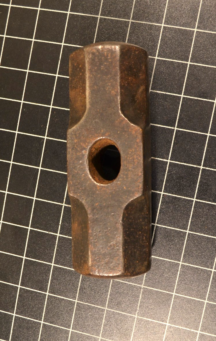 HUBBARD – 12# – SLEDGE HAMMER HEAD – BLACKSMITH – GREAT CONDITON
