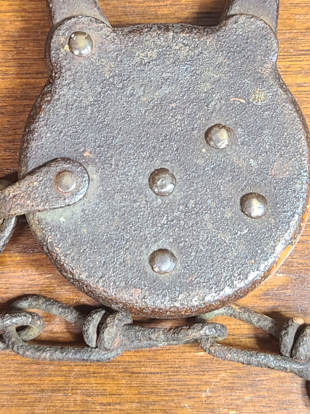 Eagle General Purpose Lock Railroad Padlock Rail Line Chain No Key