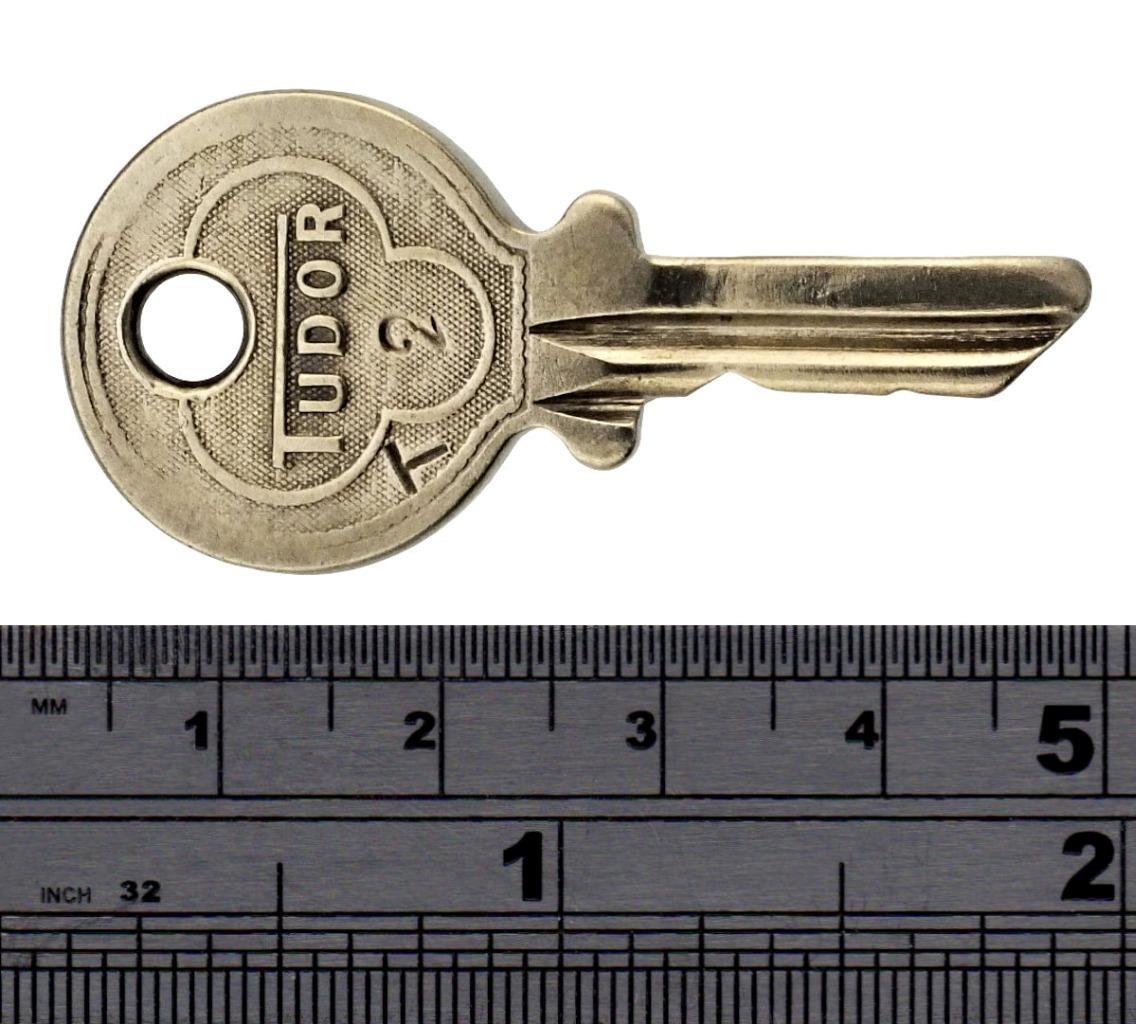 Rare TUDOR T2 Key for Jaguar MkV and XK120 FHC CLASSIC CAR KEY – ref.k523