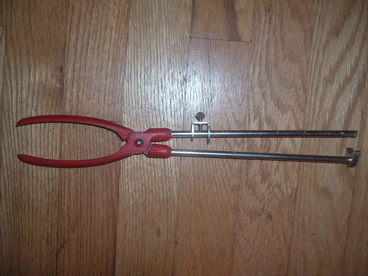 Vintage Red Devil No. 90 Guage Tube Glass Cutting Measuring Tool Cutter Pliers