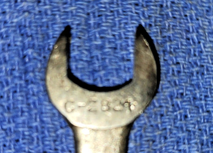 1937 (?) Blue Point Supreme Speed Wrench RS-1618 1/2-9/16