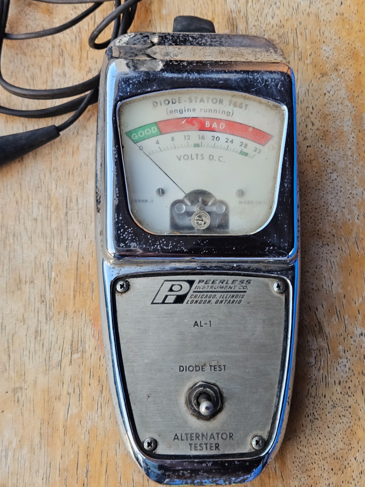 Peerless Instruments Alternator & Diode tester AL-1