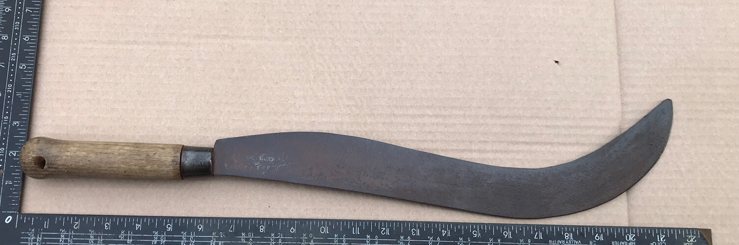 Vintage Elwell Slasher Billhook 4789