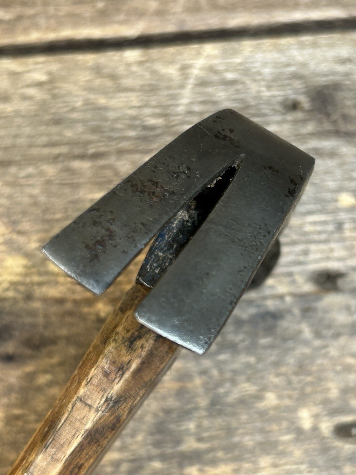 Vintage HWI 16 Oz Curved Claw Hammer With Octagon Original Handle
