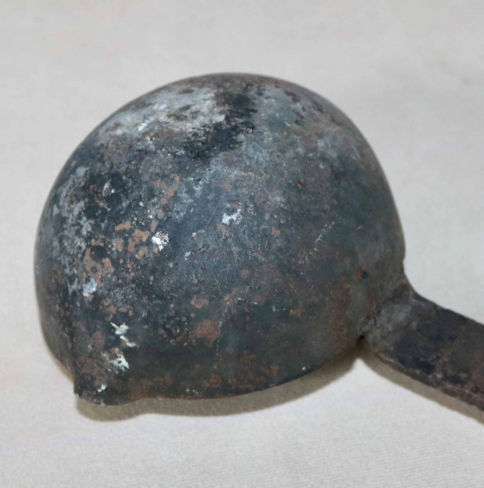 Civil War Era Hand-Forged Cast Iron 24 3/4” Blacksmith Smelting Ladle ~ #2