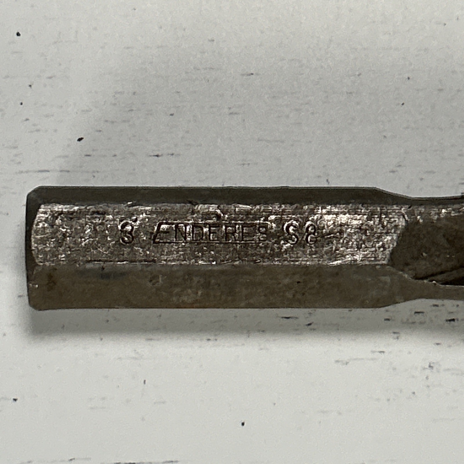 Vintage Enderes 5/16 Star Drill Forged Masonry Hand Drill Bit 1940s-1950s USA