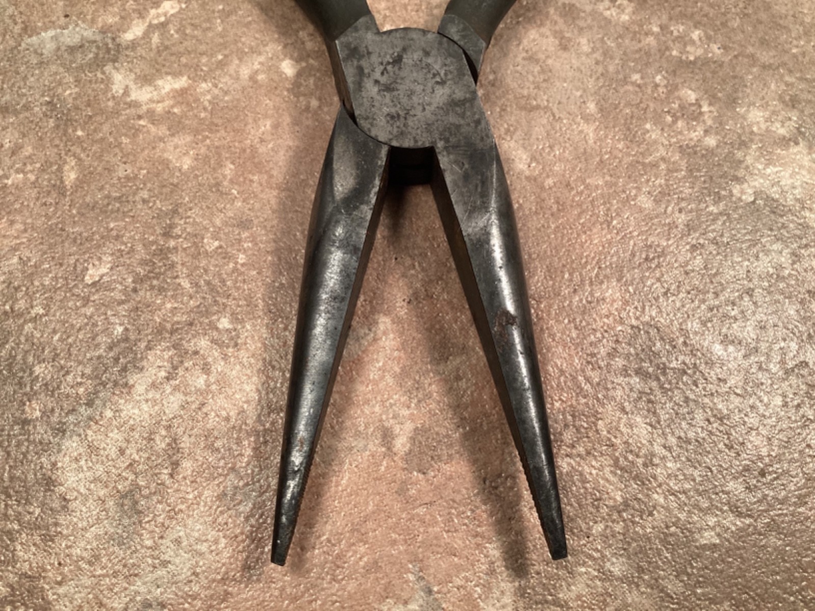 Vintage Snap-on Needle Nose Pliers 96 Vacuum Grip Handles 7″ Underline Logo USA