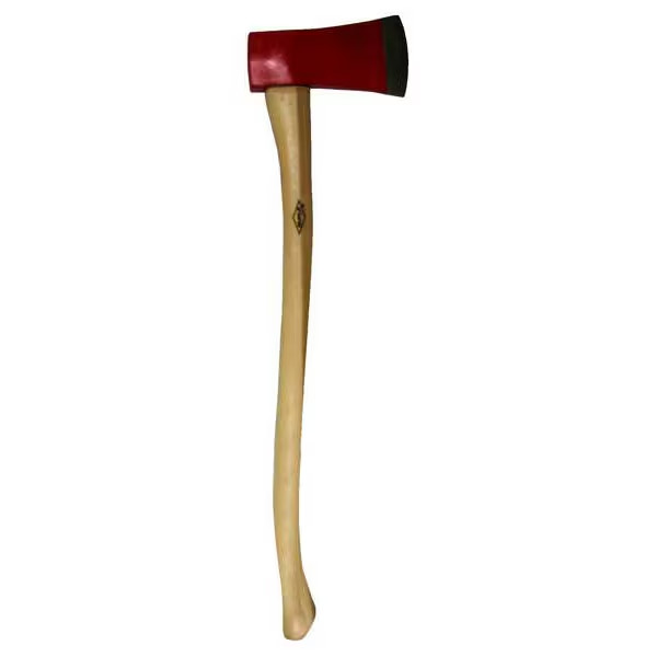 Nupla Axe Flat Head 32 In Hickory Wood Handle Steel Head 6 lb General Purpose