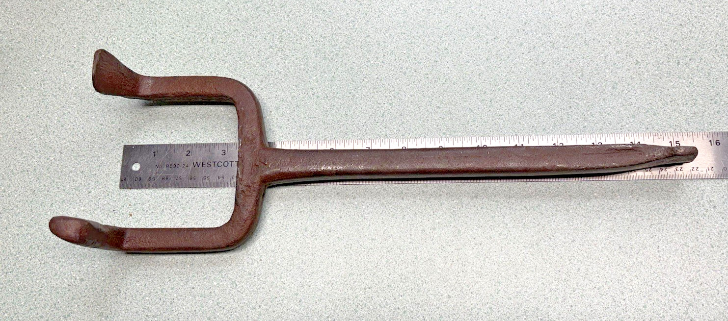 Coopers Flagging Iron Rare Barrel Maker Making Antique Tool rare nice condition
