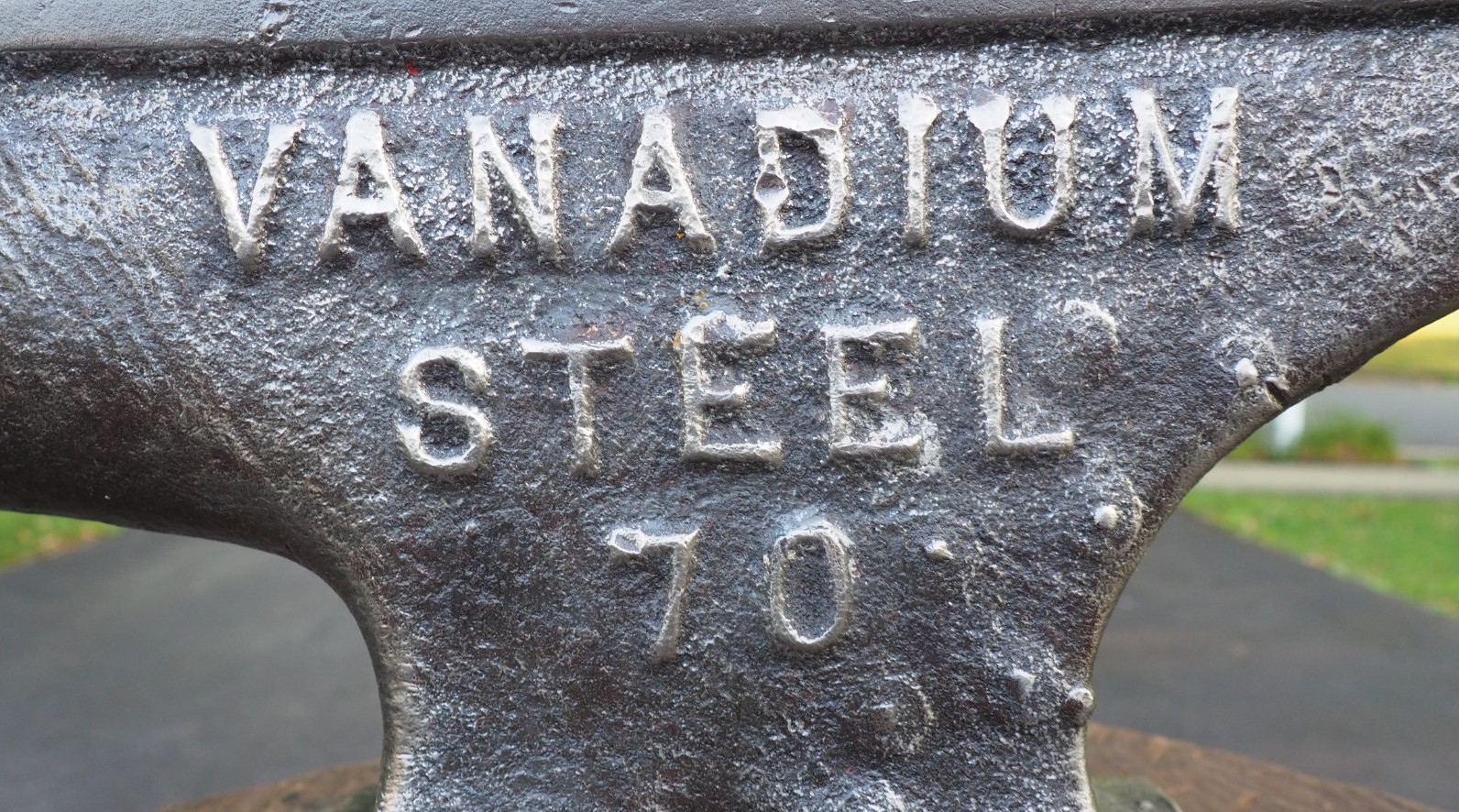 EXC 70LB BLACKSMITH “VANADIUM STEEL” ANVIL VINTAGE FORGE BLADE KNIFE DEMO RR