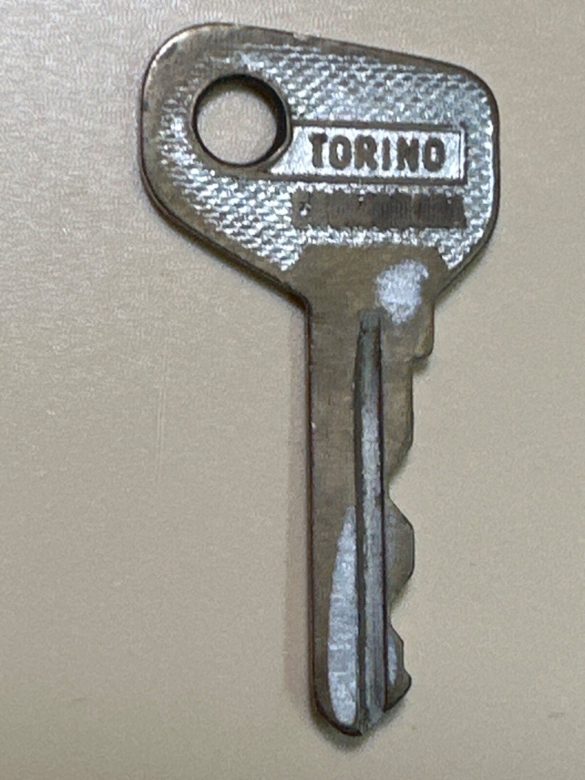 Vintage Antique FACTORY FIAT TORINO Auto Key #157