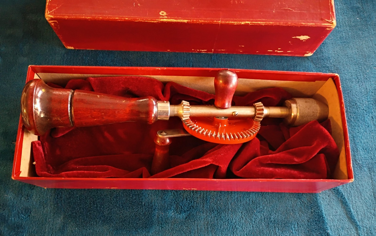 Millers Falls (Greenfield, Mass) No.70 Hand Drill + Box Special 70TH Anniversary