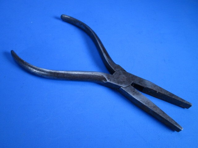 Vintage HUDSON FORGE Duckbill Pliers w Cutters 6 in. ~Made in Germany~ Prewar