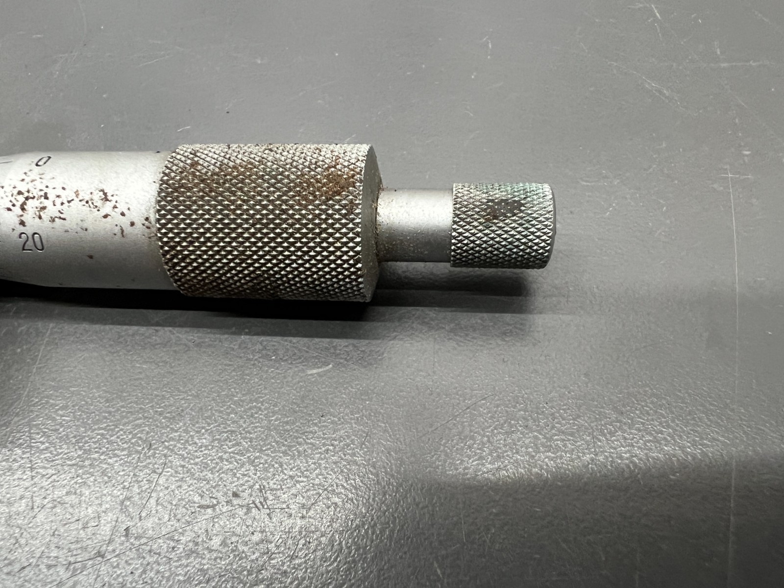 (a) VINTAGE NSK 0-1″ ROLLING DIGITAL MICROMETER 0.0001″ – VGC – JAPAN