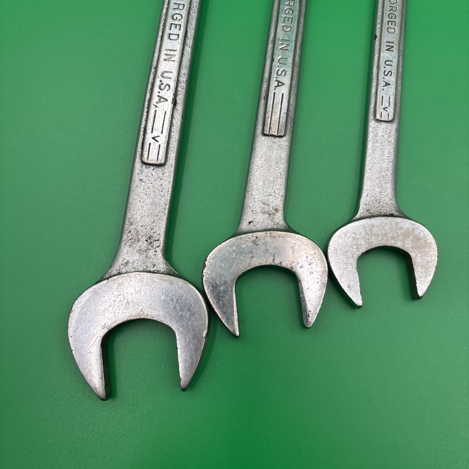 Vintage Craftsman SAE 5 Open-End Wrenches Various Sizes USA