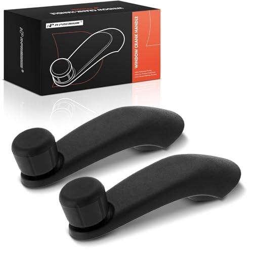 2Pcs Window Crank Handles Driver Passenger Compatible with Chevy, GMC,