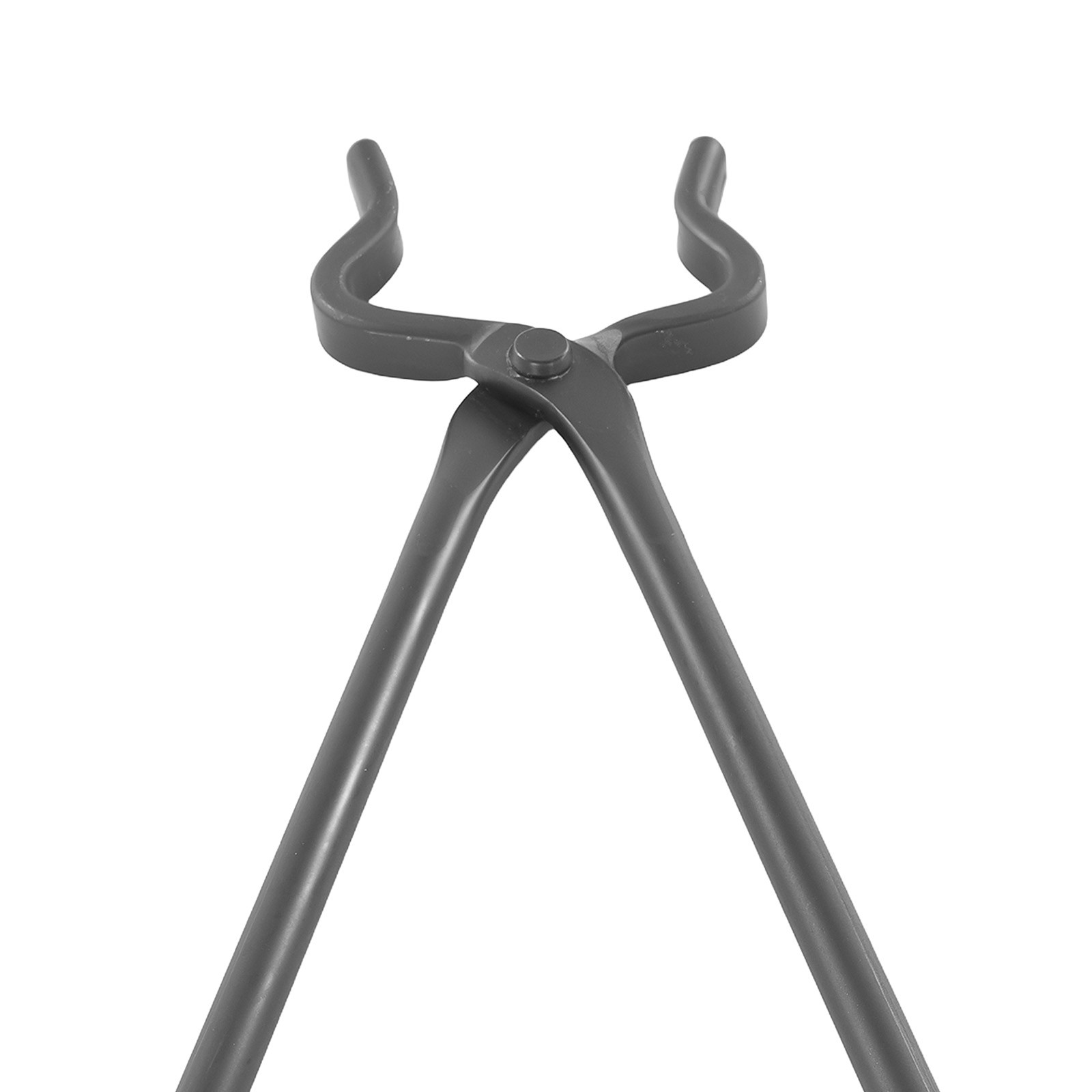 4pcs Forging Tongs Set Flat V Bit Blade Wolf Jaw Blacksmith Carbon Steel Tool