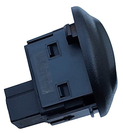 Rear Passenger Window Switch and Bezel Set for with 2002-2008 Dodge Ram Black
