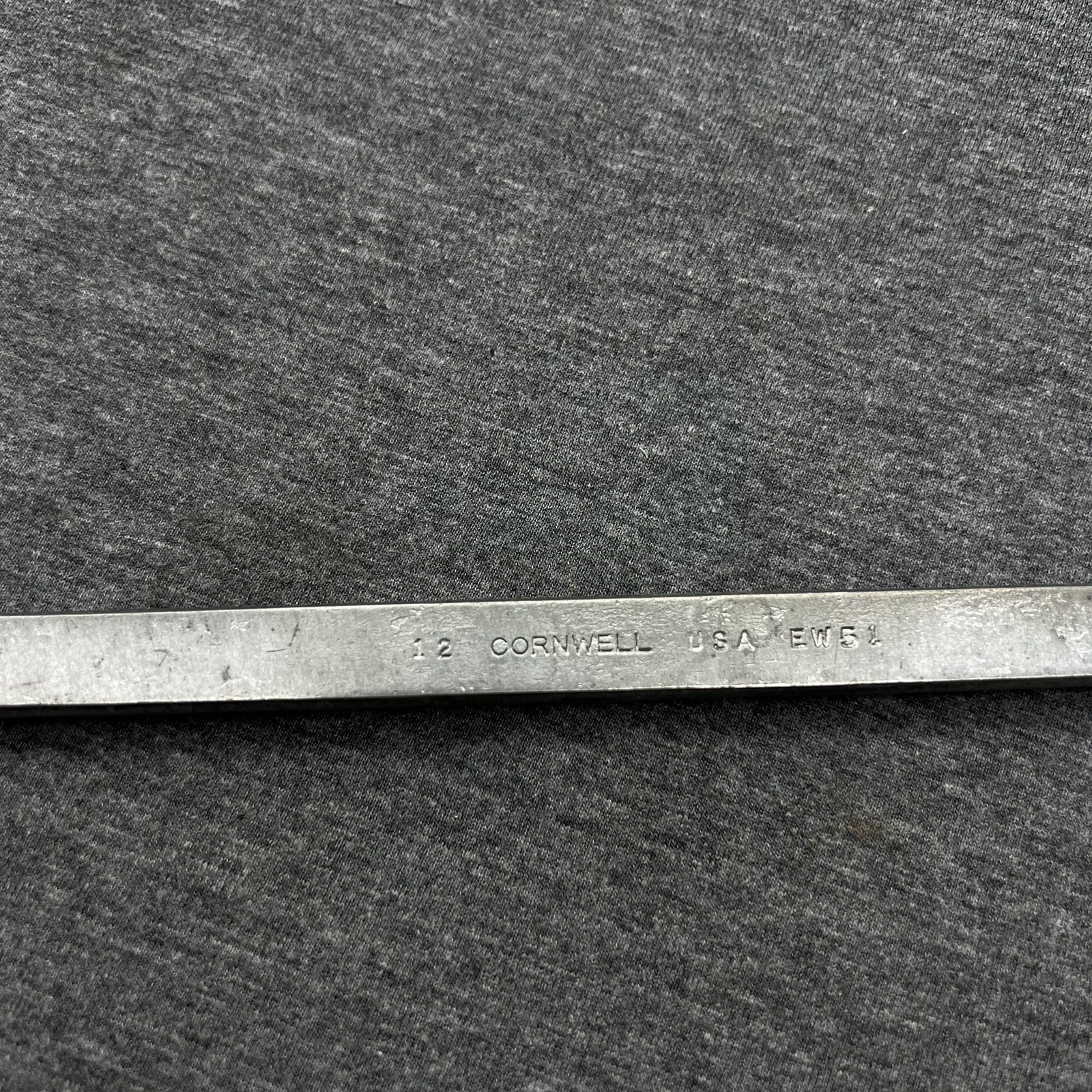 Vintage Cornwell Tools EW51 5/8″ x 11/16″ Open End Brake Wrench 15”long USA