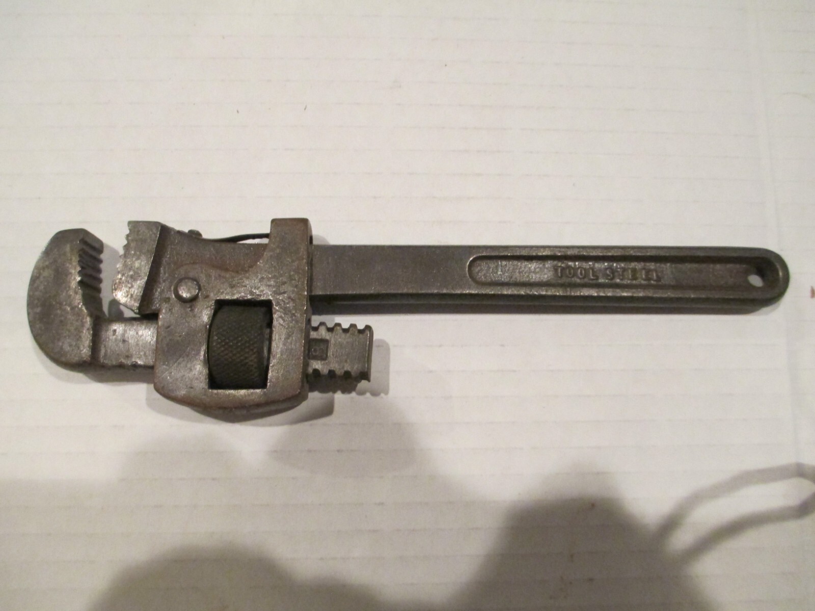 Vintage JP Danielson 8” Pipe Wrench NICE B45