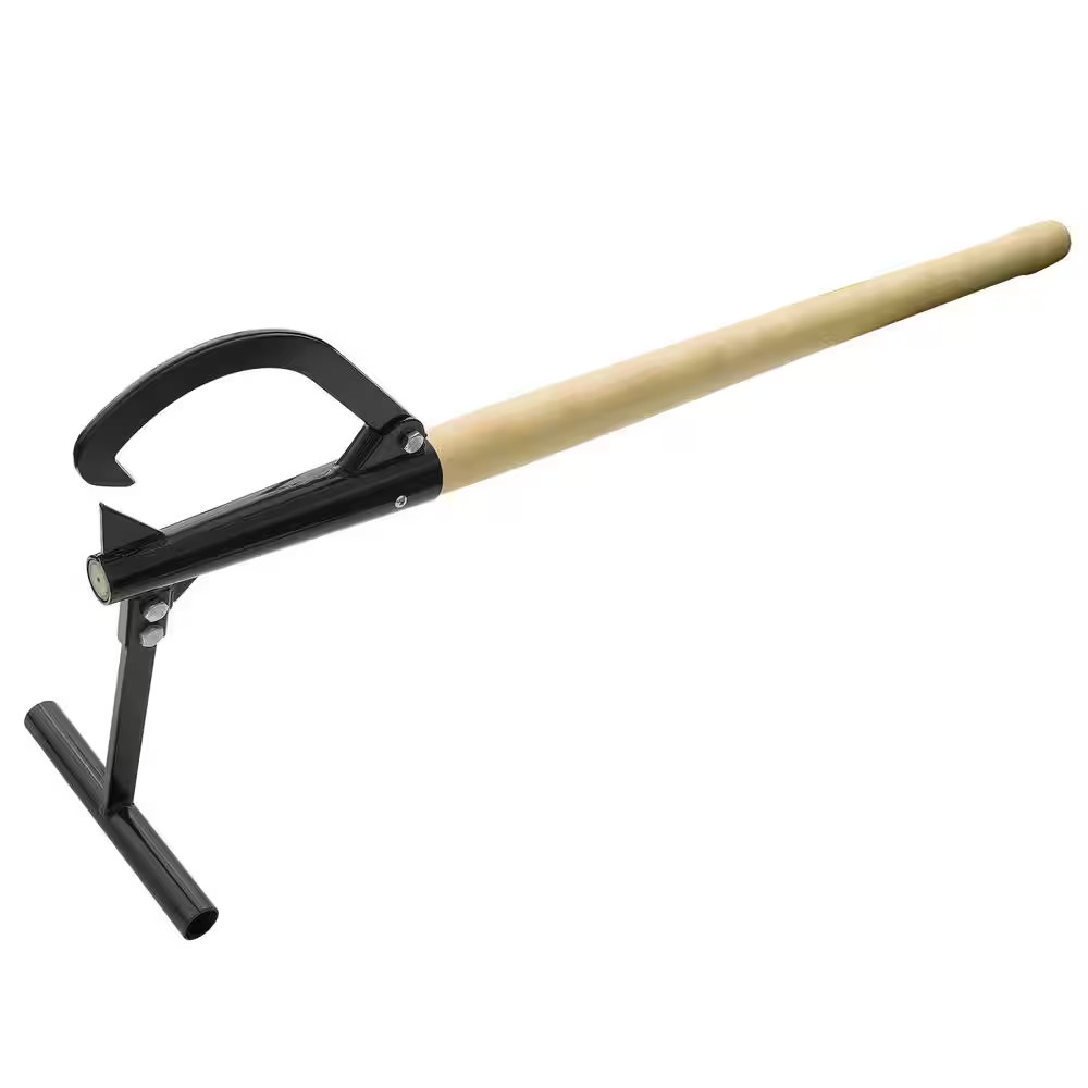 48 In. Timberjack Wood Handled Log Lifter Tool with Hook Raises Trees off Ground