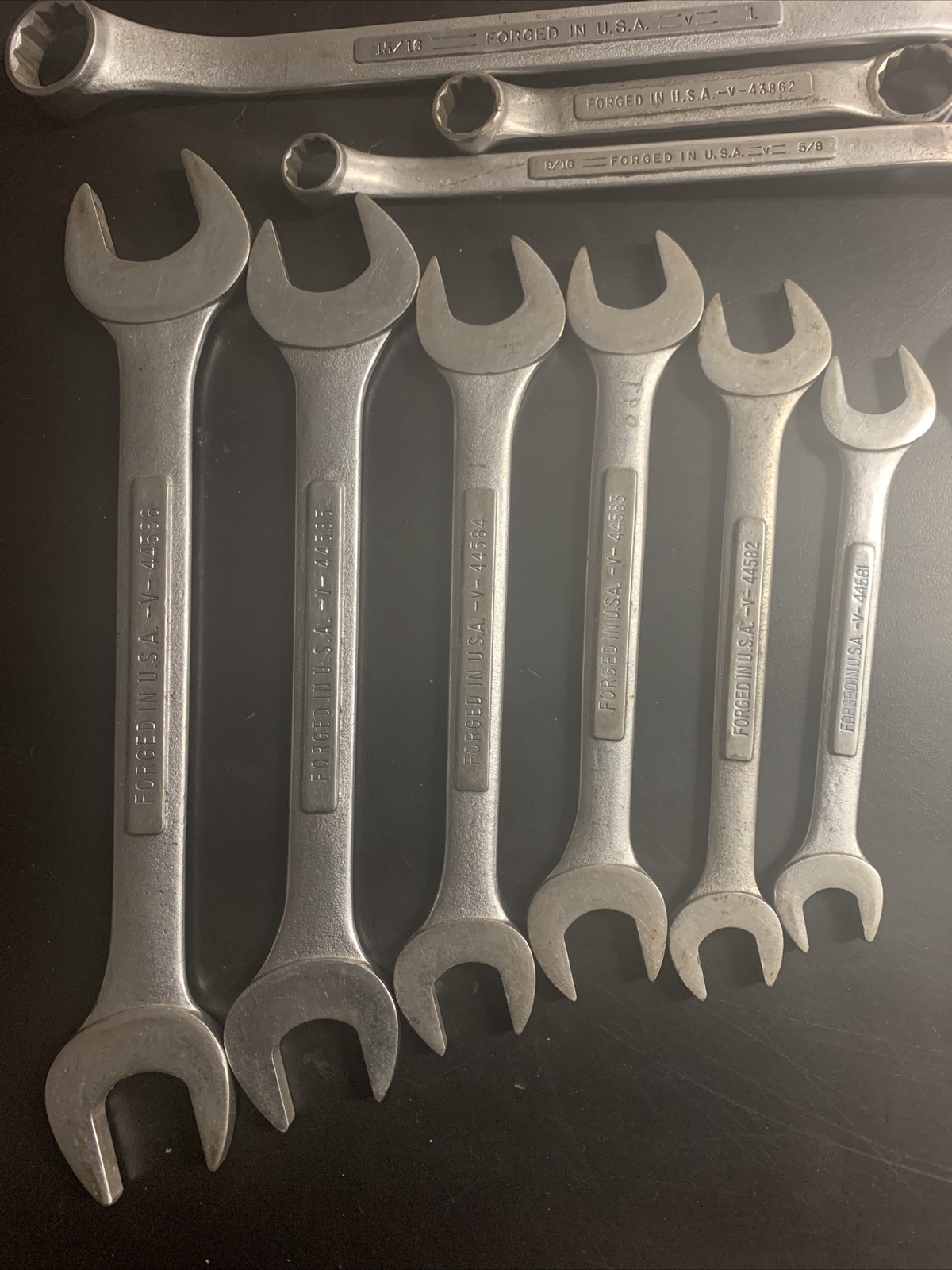 Random Assorted Lot of 24 CRAFTSMAN WRENCHES V & VV Sets ~ Very Nice