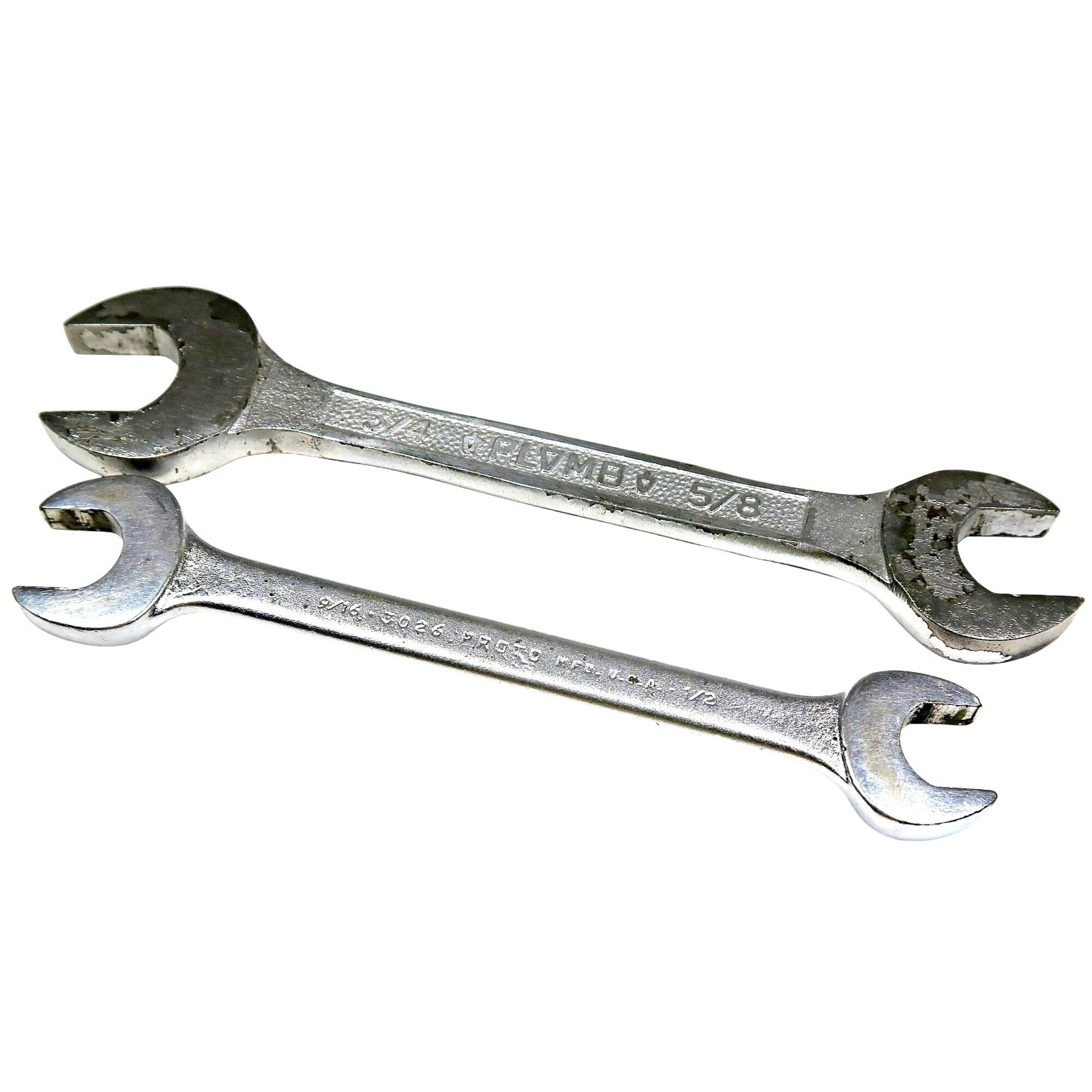 Plomb & Proto Wrench Pair – 3031 & 3026, USA Made, Vintage Tool Bundle