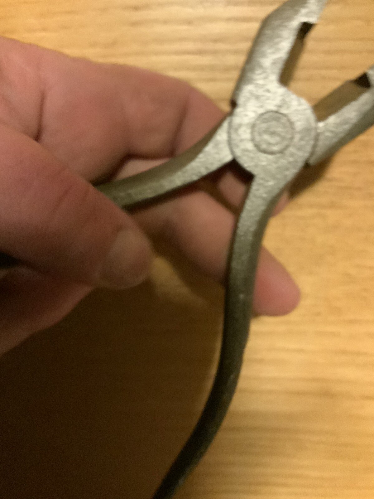 Vintage Lineman’s Pliers USA 7.25 In. Good Cond Can’t Read Brand